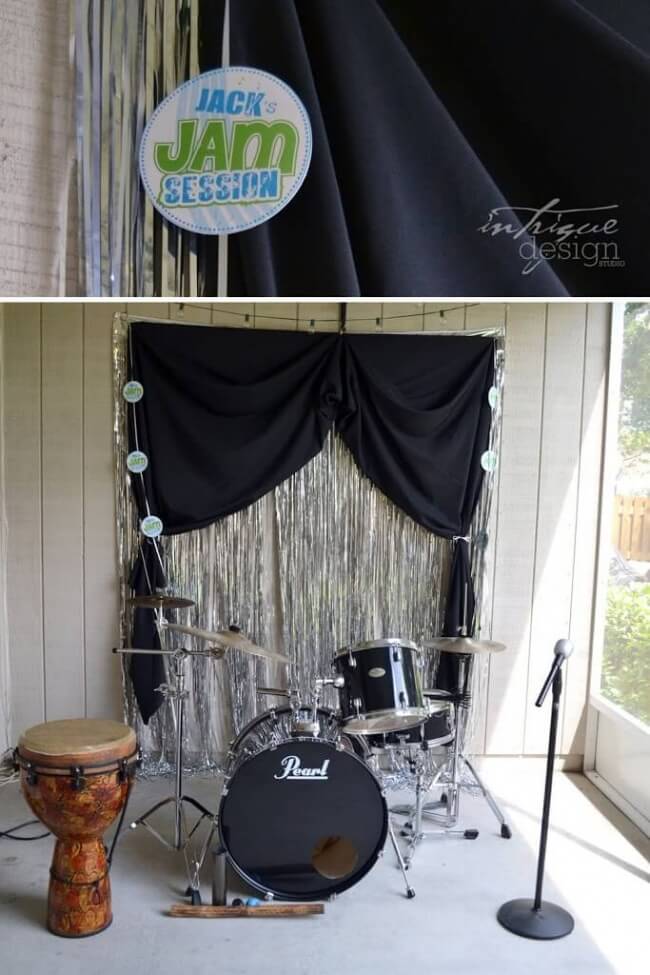 Boys Music Themed Jam Session Birthday Party Activities