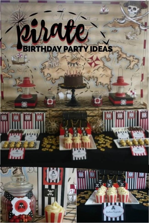 Pirate Themed Birthday Party