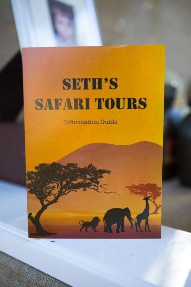 Boys Safari Themed Birthday Party Safari Guide