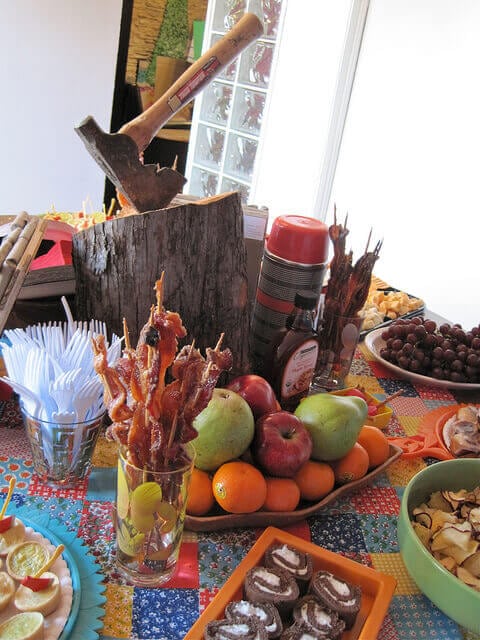 lumberjack-themed-birthday-party-food-ideas