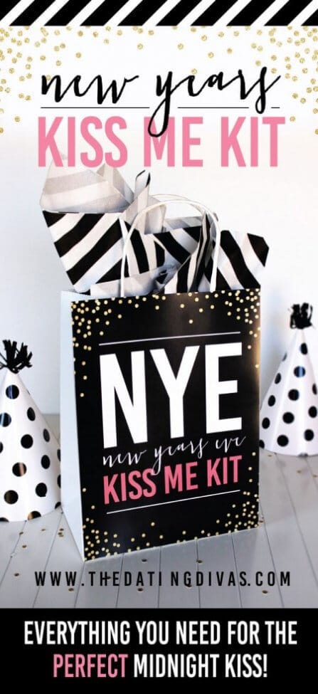 New Years Eve Kiss me Kit