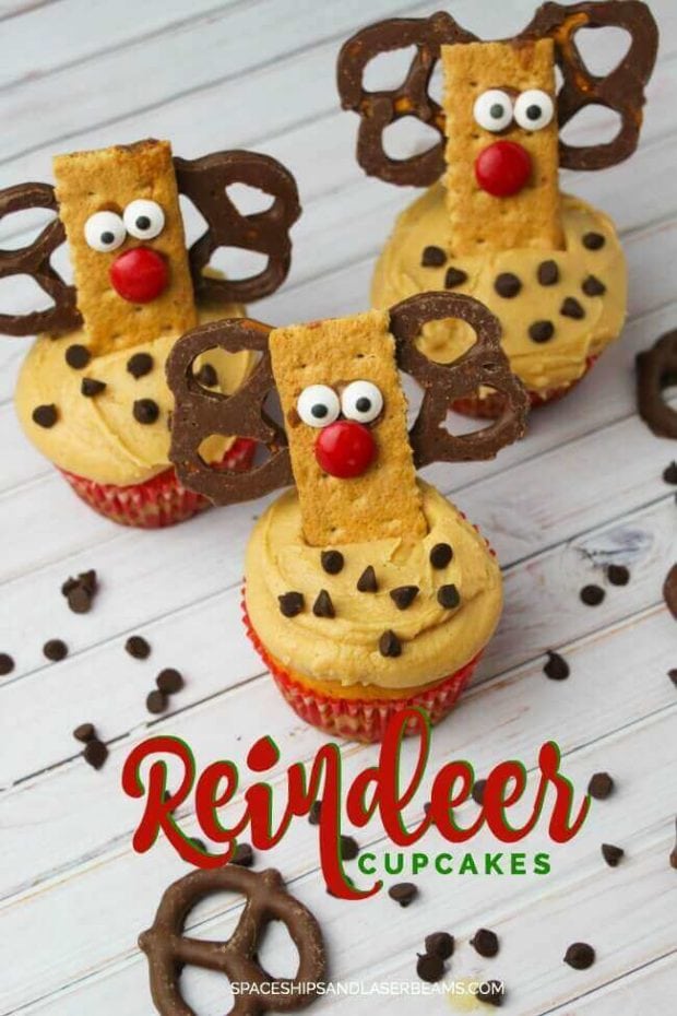 Reindeer Cupcake Decorations