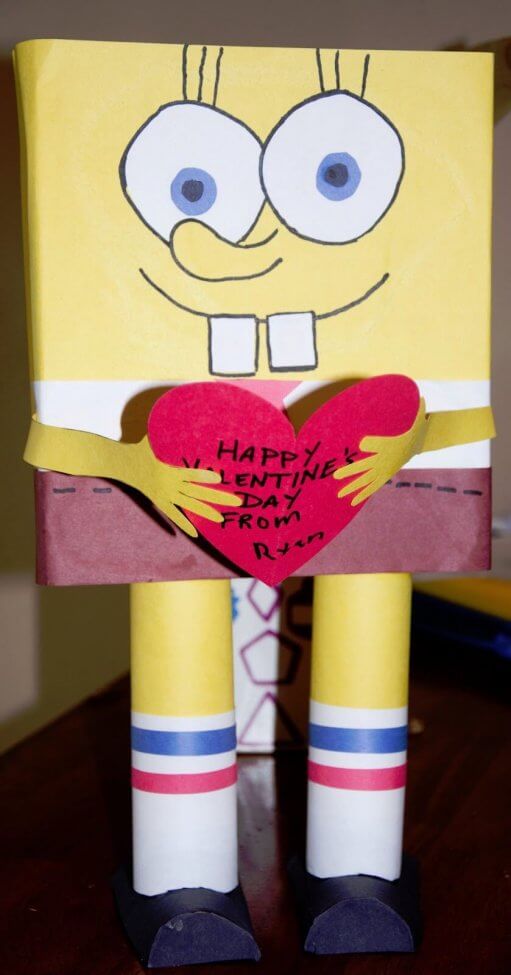 Spongebob Square Pants Valentine's day Box