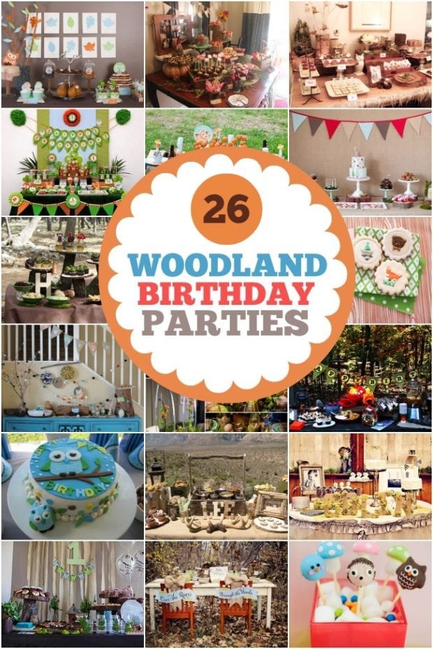 26 Woodland Birthday Party Ideasjpgjpg