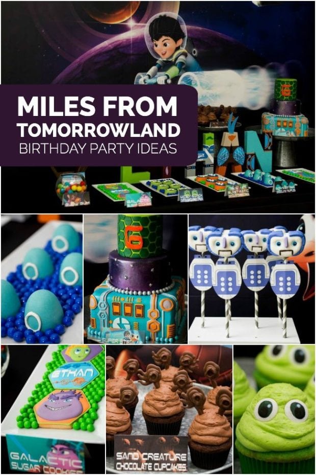 Miles from Tomorrowland Themed Boy's Birthday Party