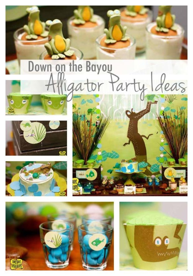 Alligator Party Ideas Bayou Bash | Spaceships and Laser Beams