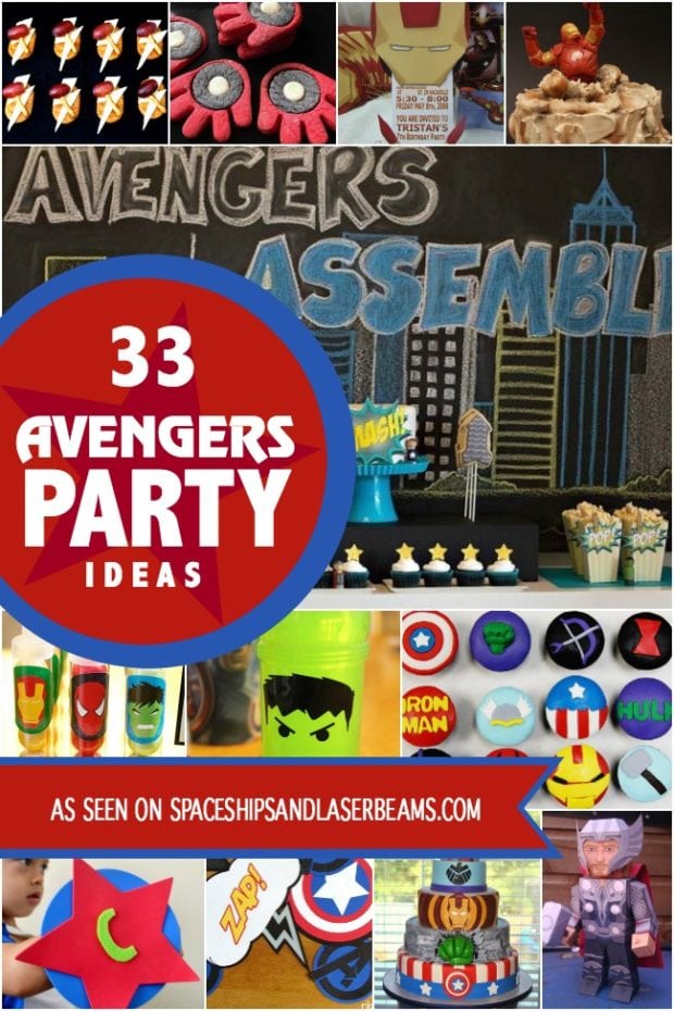Avenger Birthday Party Ideas