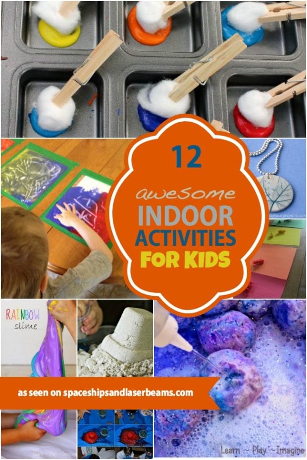 12 Awesome Indoor Activities for Kids | Spaceships and Laser Beams