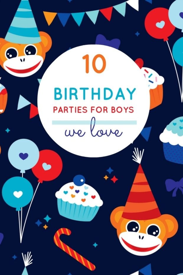 10 Unique Boy Birthday Party Ideas from Last Week | Spaceships and