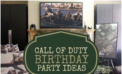 A Call of Duty Inspired Video Game Party | Spaceships and Laser Beams