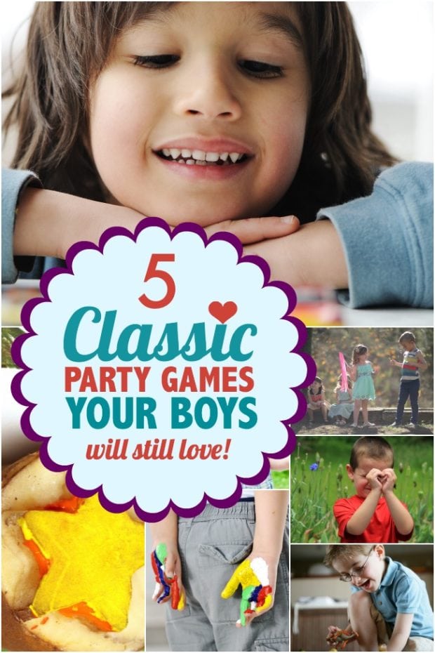 5 Classic Party Games for Kids Your Boys Will Still Love | Spaceships