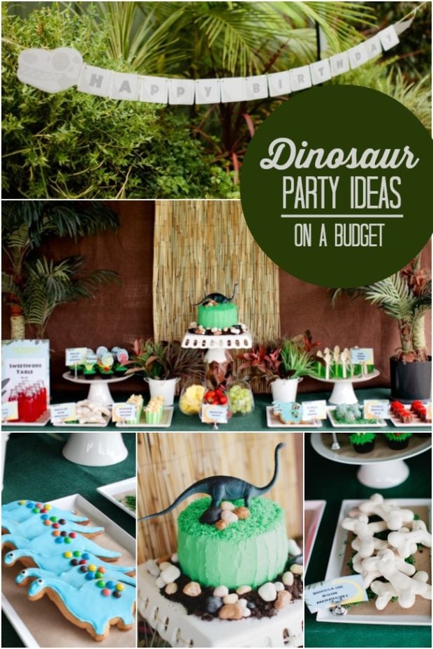  Boy Bash Dinosaur Birthday Party On A Budget Spaceships And Laser 