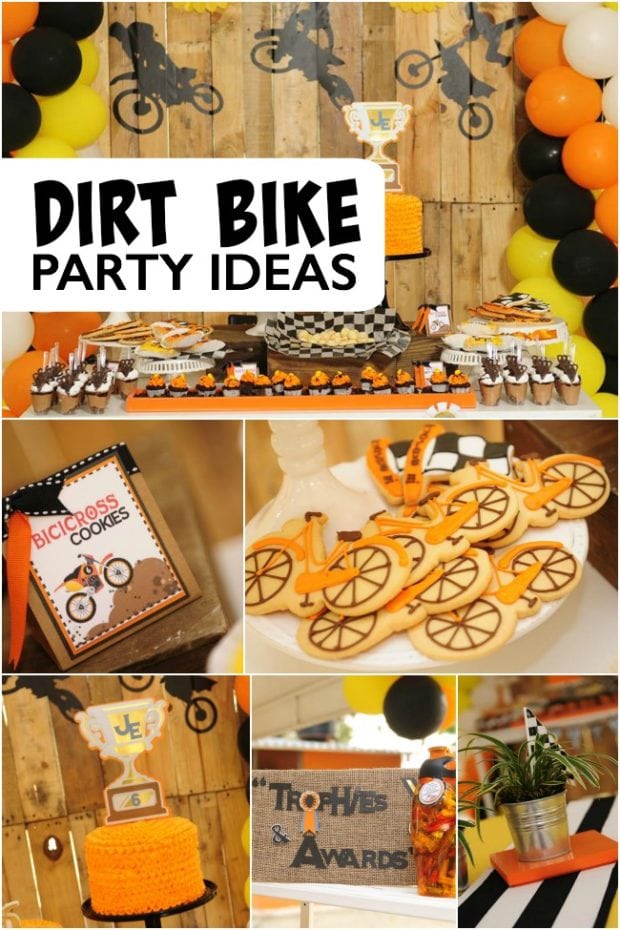 Bike Themed Birthday Party Spaceships And Laser Beams