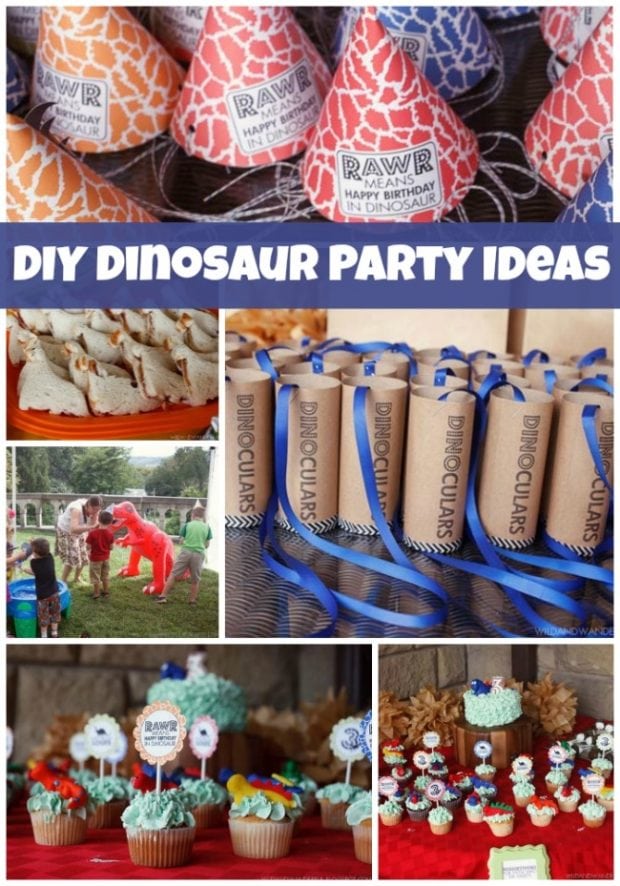 Outdoor Dinosaur Birthday Party Ideas