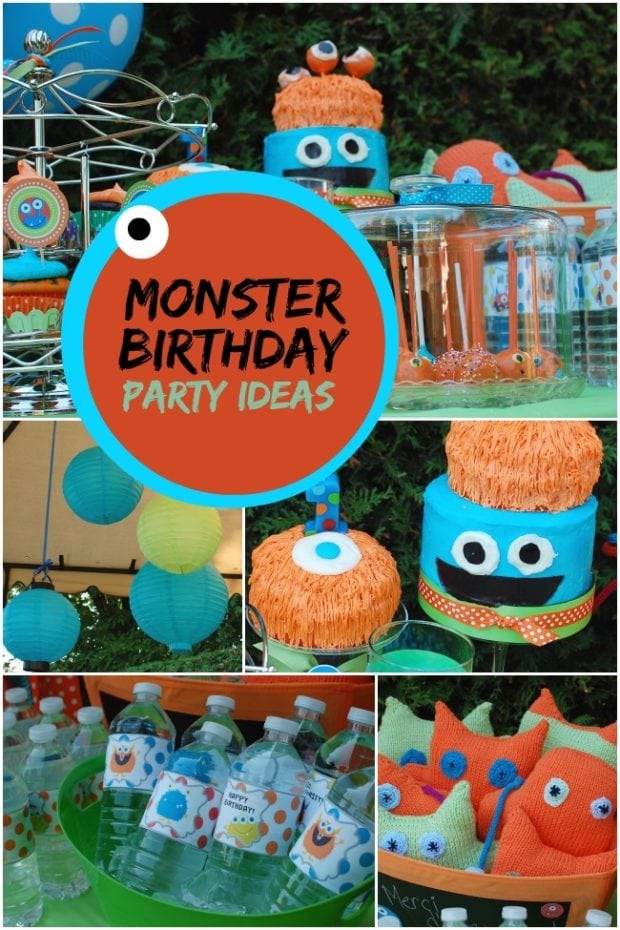 A Silly Monster First Birthday Party Spaceships And Laser Beams