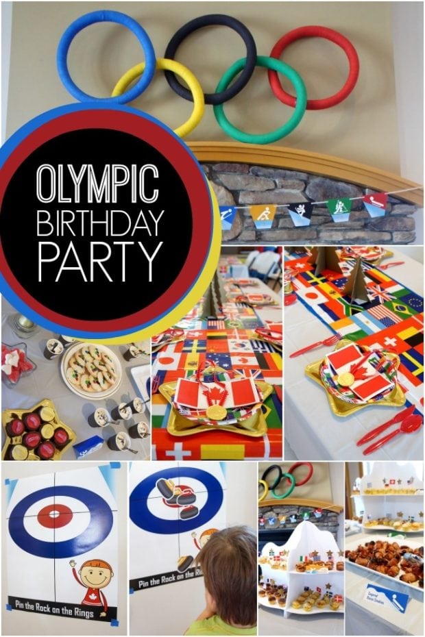 Olympic Birthday Party Ideas Boysjpg