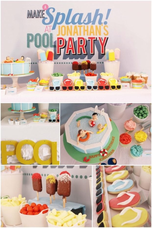 Pool Party Birthday Ideas