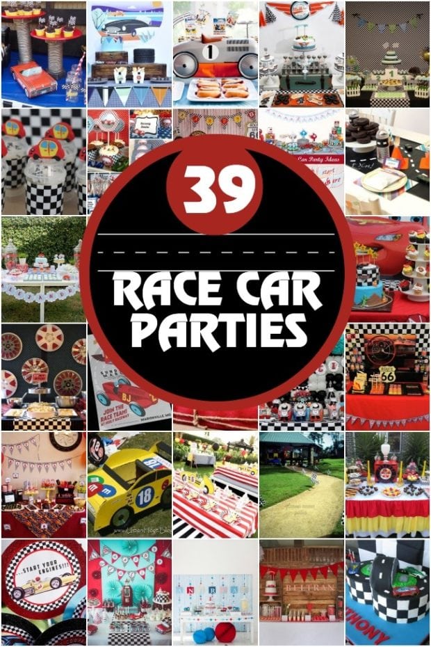 Race Car Birthday Party Ideasjpg