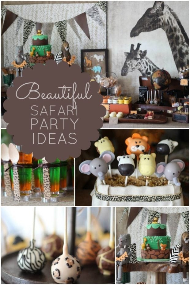 Walk on the Wild Side with a Safari Birthday Party
