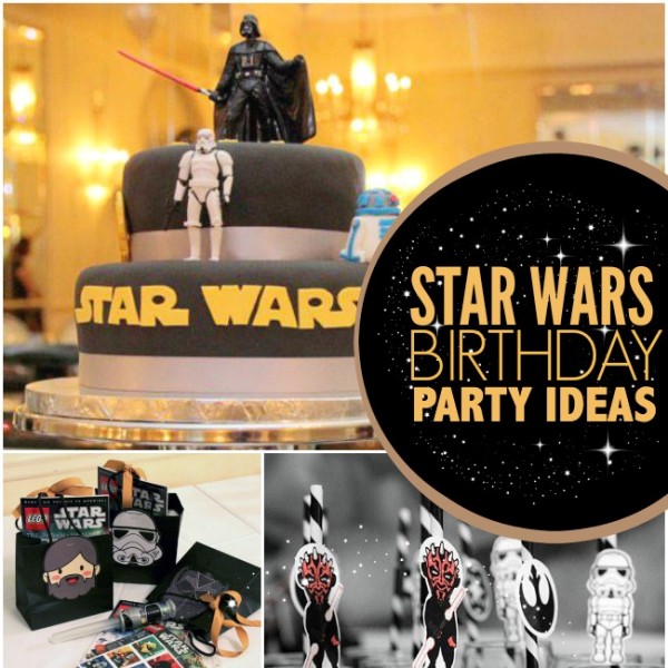 Iconic and Cool Star Wars Boy s 6th Birthday Party | Spaceships and