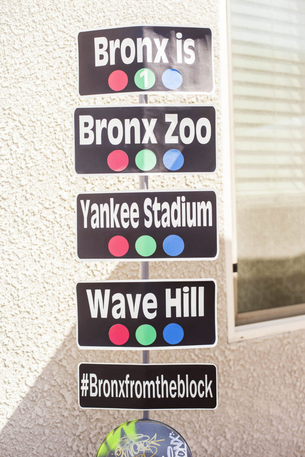 Boys New York City Street Sign Idea