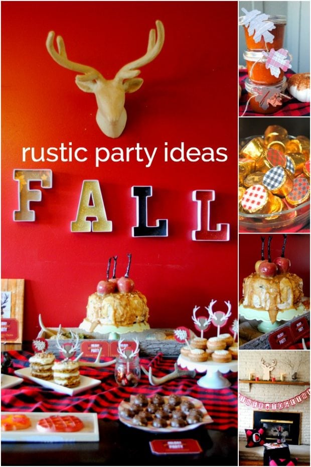 Rustic Fall Birthday Party Theme