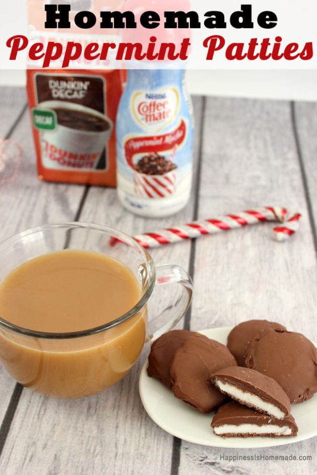Delicious Homemade Peppermint Patties are a fantastic Christmas treat