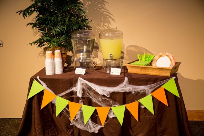 Bug Themed Party Drink Station