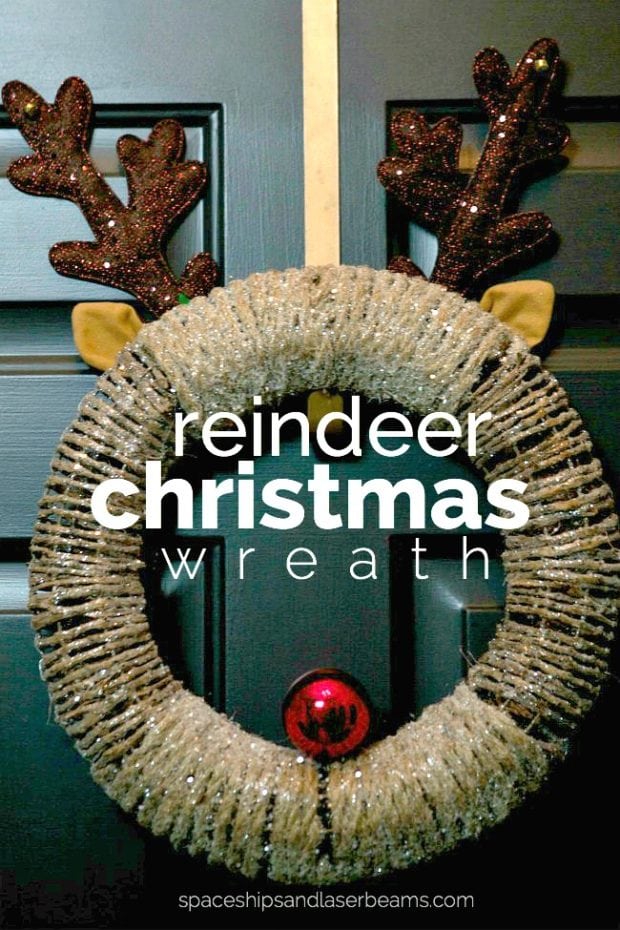 Reindeer Christmas Wreath How To