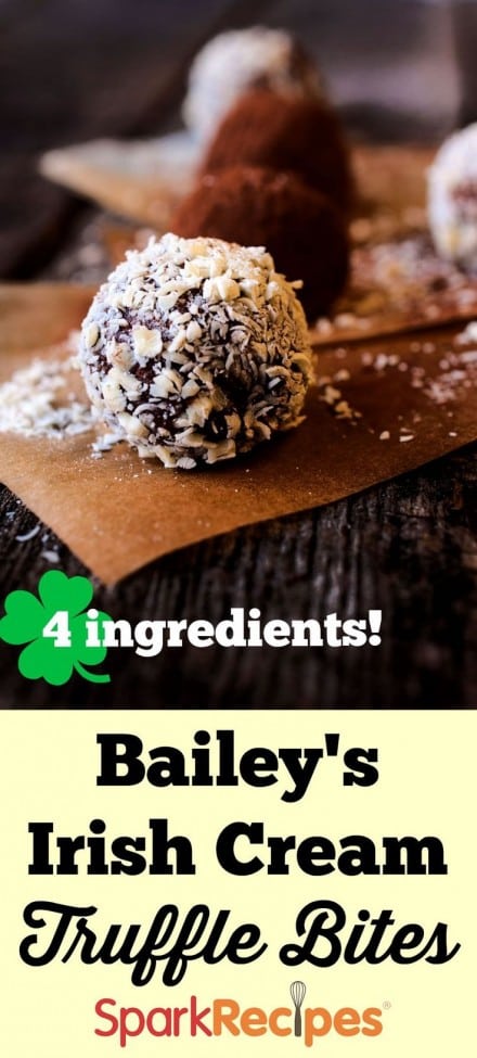 Baileys Irish Cream Truffle Bites