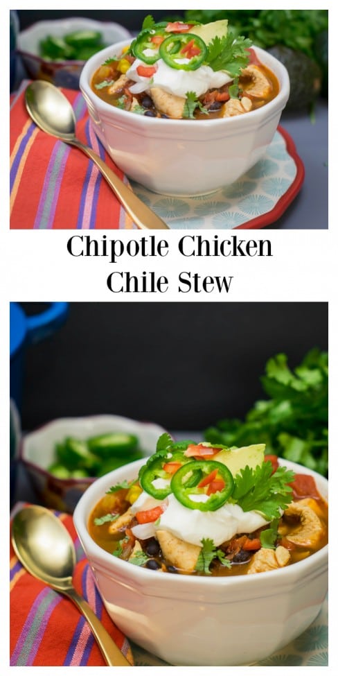Chipotle Chicken Chili Stew