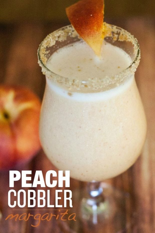 Peach Cobbler Margarita