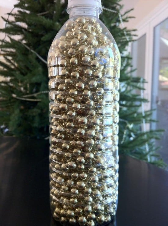 Bottled Bead Garland Container