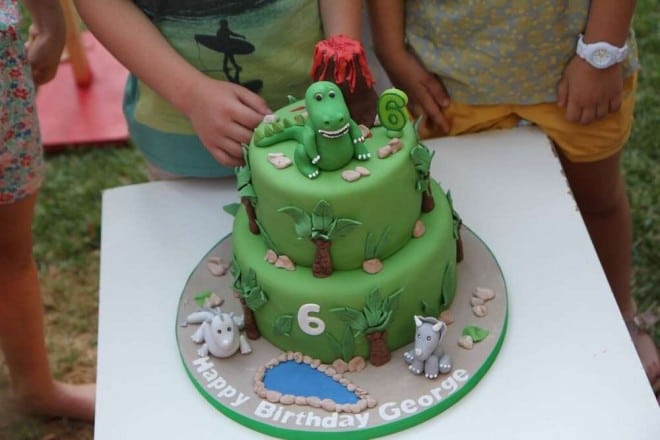 Boys Dinosaur Birthday Party Cake Ideas