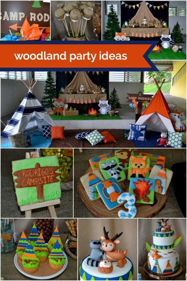 woodland-birthday-party-ideas-boys