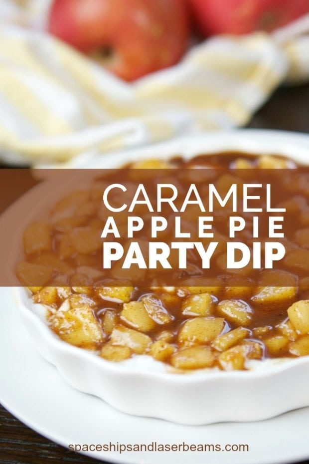 Try Spaceships and Laser Beam's caramel apple party dip for a sweet alternative to traditional dips.