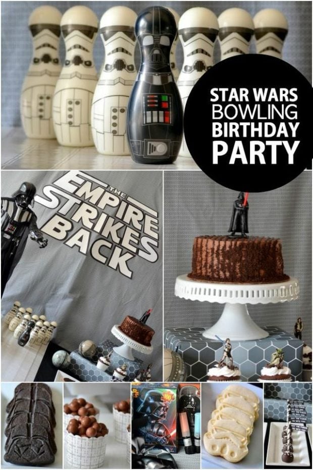 Star Wars Bowling Birthday Party