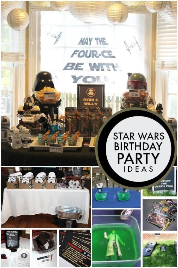 Star Wars Theme Birthday Party Birthday Party Wars Star Iconic Parcel 