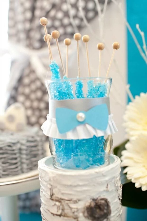 Boys Bow Tie Themed Candy Birthday Party