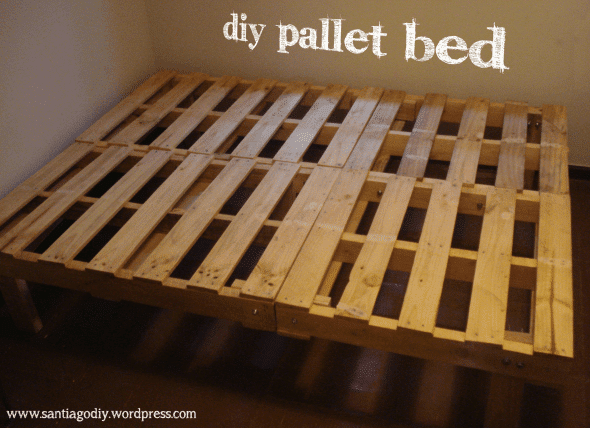 Make your own bed out of pallets.