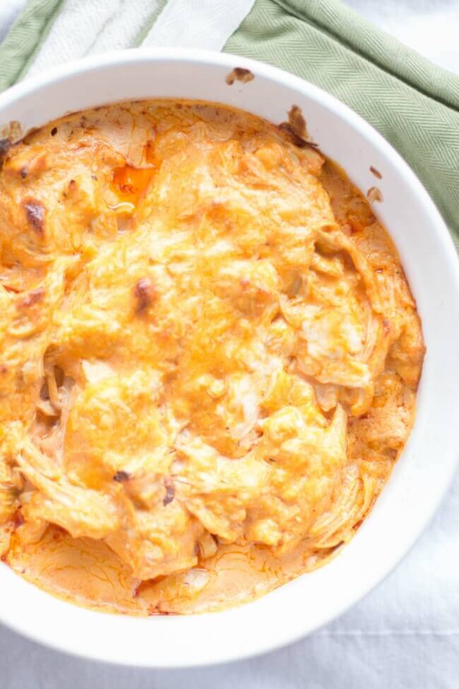 What is a quick and easy chicken dip recipe?