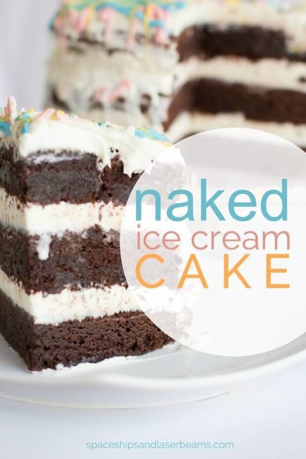 Naked Ice Cream Cake Spaceships And Laser Beams