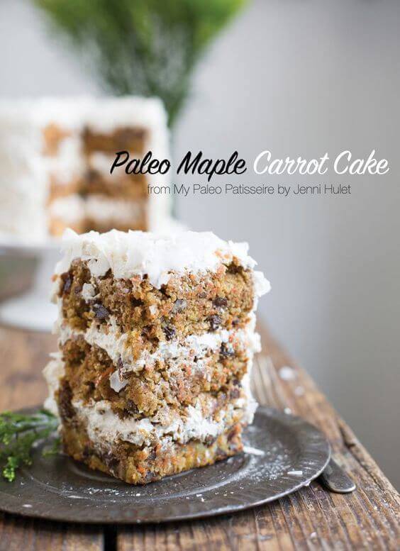 Paleo Maple Carrot Cake
