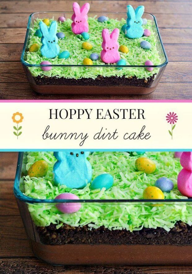 Easter Bunny Dirt Cake