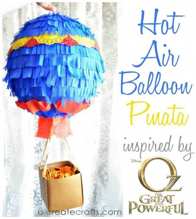 Hot Air Balloon Pinata Tutorial