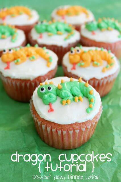 Dragon Cupcakes