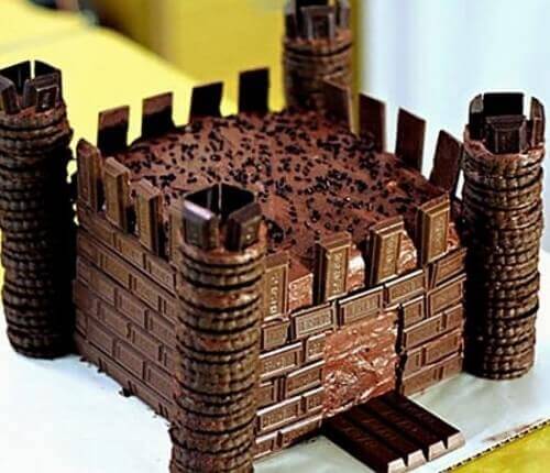 Chocolate Castle Cake