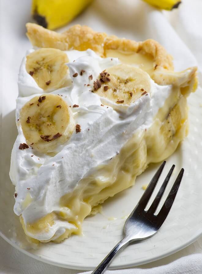 Old Fashioned Banana Creme Pie