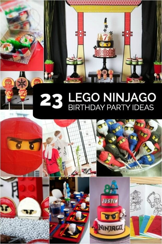 Lego Ninjago Birthday Party Ideas