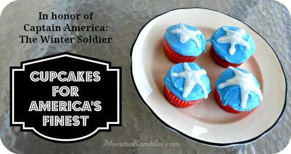 21 Captain America Cupcakes Party Ideas
